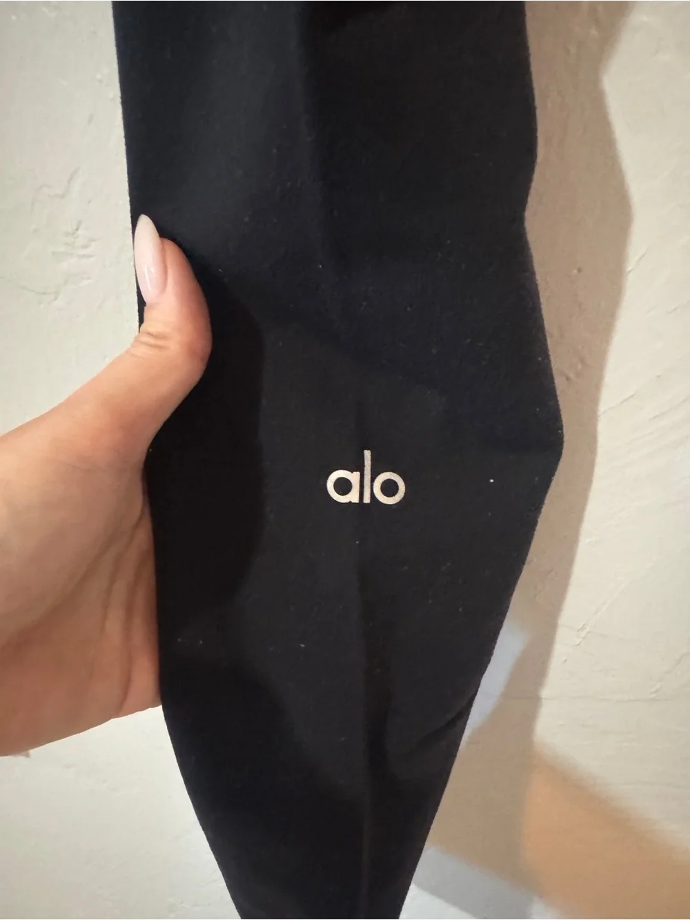 ALO Yoga 7/8 High-Waist Airbrush Legging - Black Size M